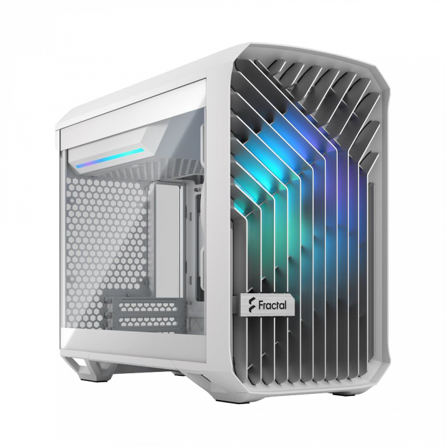 Корпус ПК без блока питания Корпус Design Torrent Nano RGB TG Clear Tint (FD-C-TOR1N-05) — для бизнеса и офиса Корпус ПК без блока питания Корпус Design Torrent Nano RGB TG Clear Tint (FD-C-TOR1N-05) — для бизнеса и офиса