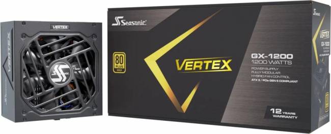 Блок питания Seasonic VERTEX GX-1200 12122GXAFS — для бизнеса и офиса