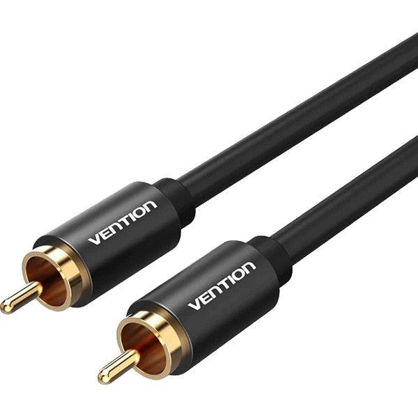 Кабель Vention аудио RCA M/RCA M - 1м Чёрный Кабель Vention RCA(m)/RCA(m) - 1 м (VAB-R09-B100)