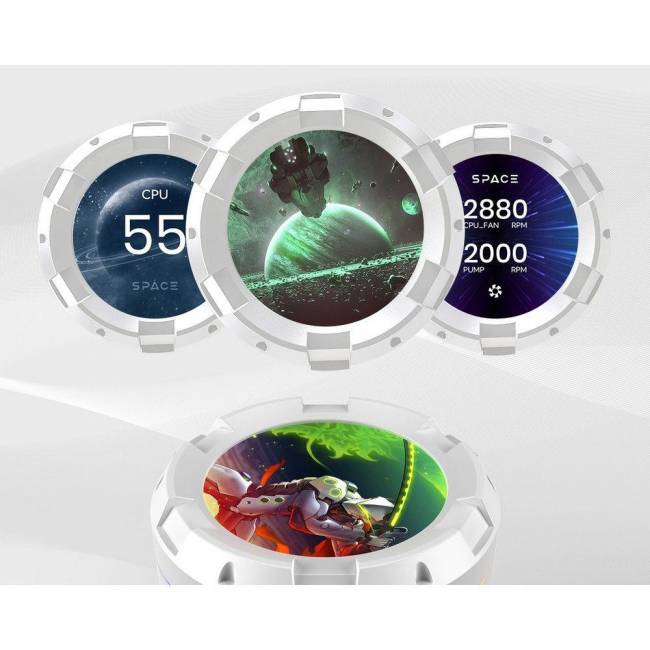 Вентилятор Cooler ID-COOLING SL360_XE_WHITE — для бизнеса и офиса