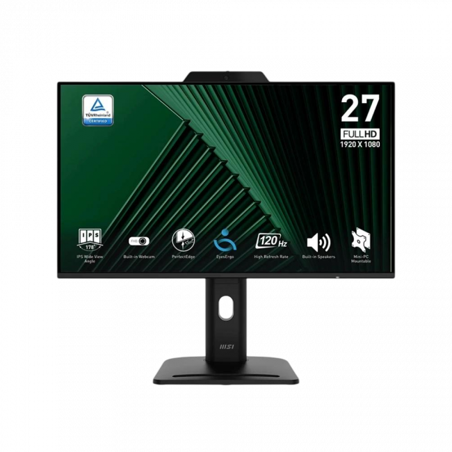Монитор Монитор MSI PRO MP272PMG (9S6-3PD99T-004) — для бизнеса и офиса Монитор Монитор MSI PRO MP272PMG (9S6-3PD99T-004) — для бизнеса и офиса