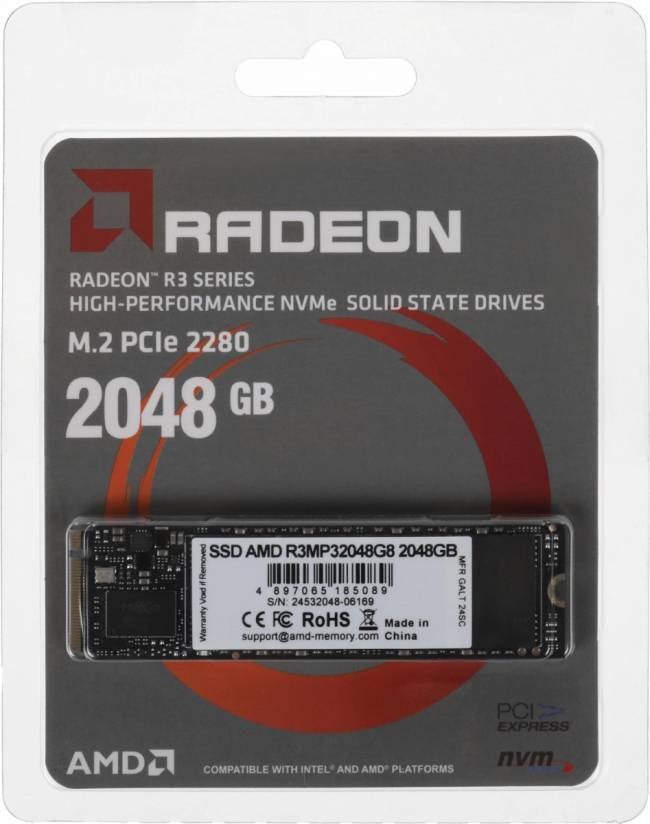 Накопитель SSD AMD R3MP32048G8 — для бизнеса и офиса