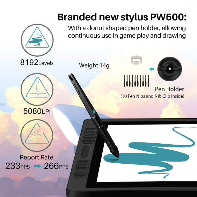 Интерактивный дисплей Huion KAMVAS Pro 22