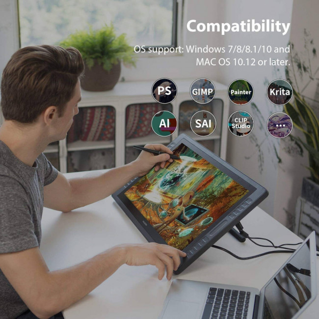 Интерактивный дисплей Huion KAMVAS Pro 22