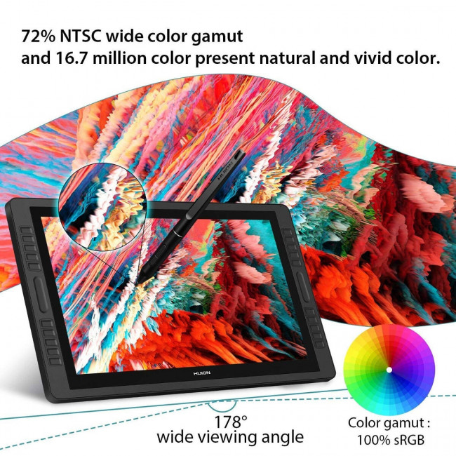 Интерактивный дисплей Huion KAMVAS Pro 22