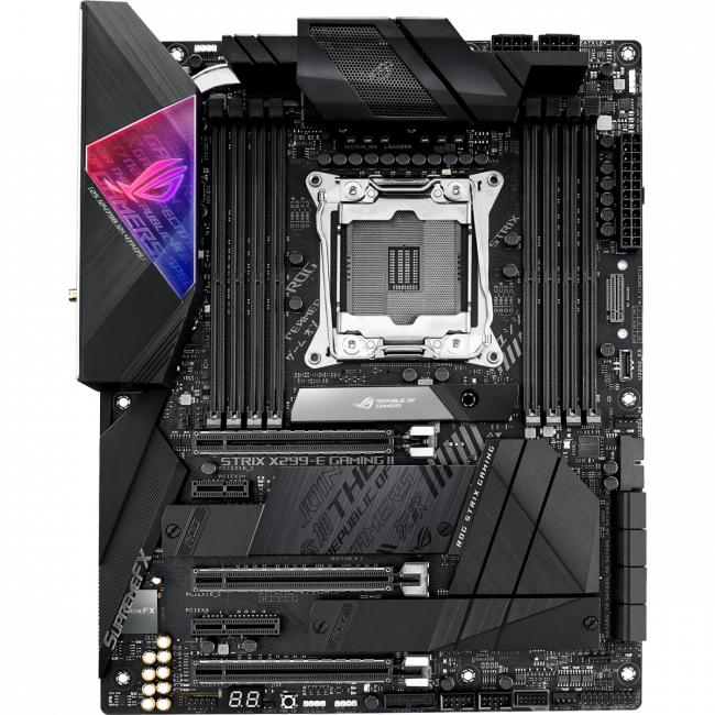 Материнская плата ASUS ROG STRIX X299-E GAMING II — для бизнеса и офиса Материнская плата ASUS ROG STRIX X299-E GAMING II — для бизнеса и офиса