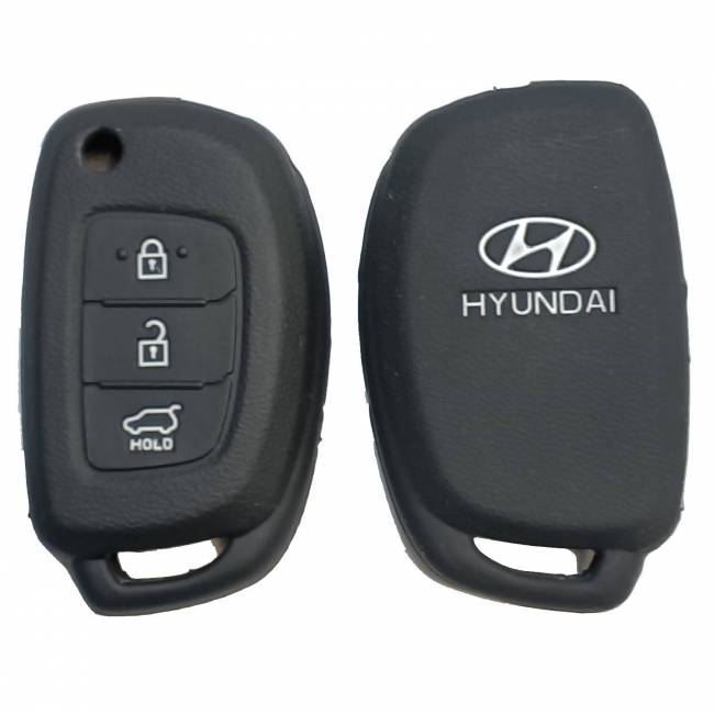 Чехол силиконовый выкидного ключа HYUNDAI 3 кнопки (с лого) — для бизнеса и офиса Чехол силиконовый выкидного ключа HYUNDAI 3 кнопки (с лого) — для бизнеса и офиса