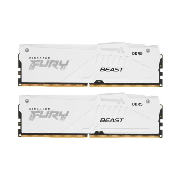 Память оперативная Kingston FURY Beast White RGB EXPO KF560C30BWEAK2-32 — для бизнеса и офиса