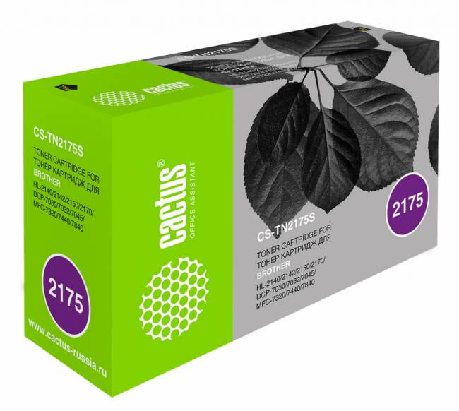 - Cactus CS-TN2175S — для бизнеса и офиса