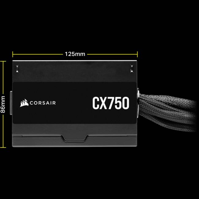 Блоки питания Corsair CX750 CP-9020279-EU — для бизнеса и офиса