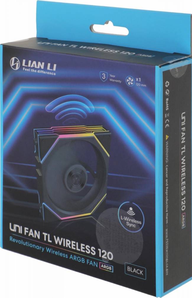 Вентилятор для корпуса Lian-Li G99.12TL1W1B.R0 — для бизнеса и офиса