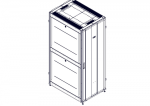 Шкаф Systeme Electric, серия Uniprom, 42U-750/1070, боковые панели 4шт, черный SYSTEME ELECTRIC UR3150