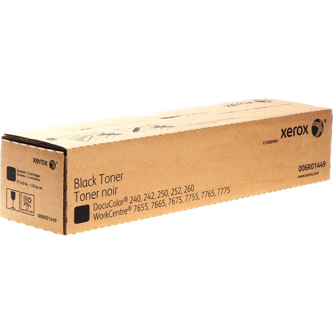 Тонер-картридж черный Xerox 006R01449 — для бизнеса и офиса Тонер-картридж черный Xerox 006R01449 — для бизнеса и офиса