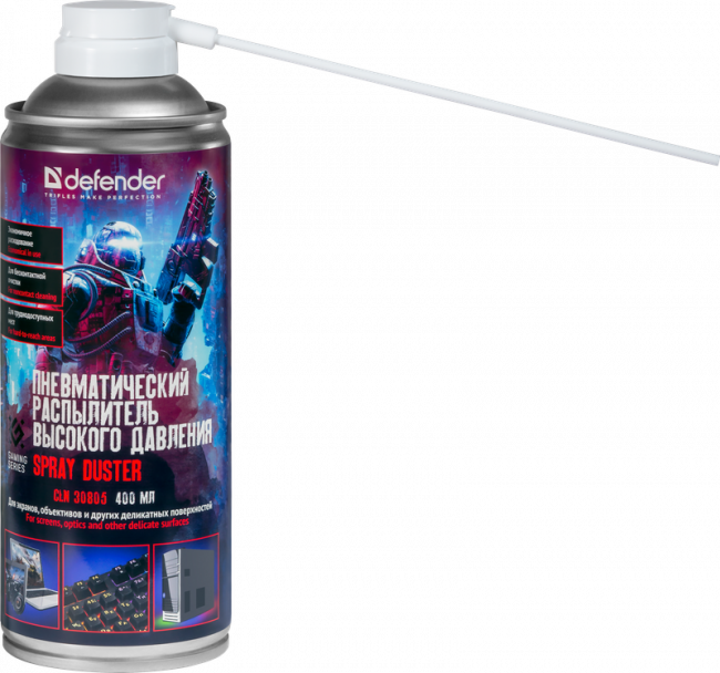 Defender Пневматический распылитель CLN 30805 Gaming 400мл Defender CLN 30805 Gaming (30808)