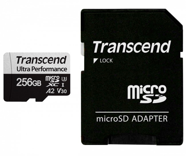 Карта памяти Transcend TS256GUSD340S — для бизнеса и офиса Карта памяти Transcend TS256GUSD340S — для бизнеса и офиса