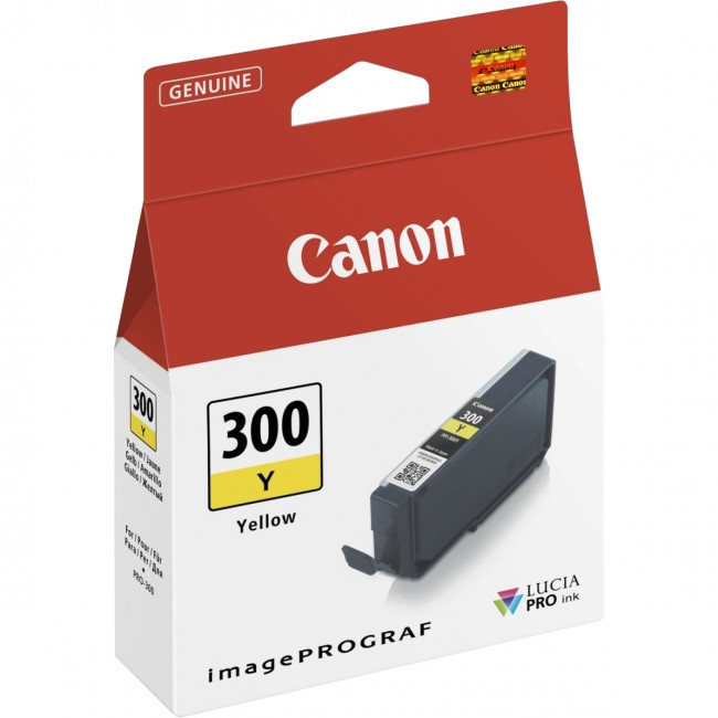 Картридж Canon PFI-300 Y EUR/OCN (4196C001)