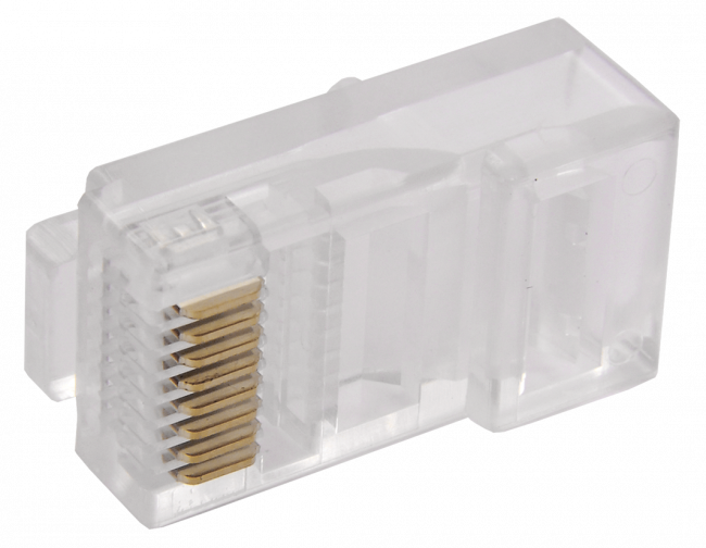 Разъём RJ-45 UTP для кабеля кат.6, 8P8C ITK CS3-1C6U — для бизнеса и офиса Разъём RJ-45 UTP для кабеля кат.6, 8P8C ITK CS3-1C6U — для бизнеса и офиса
