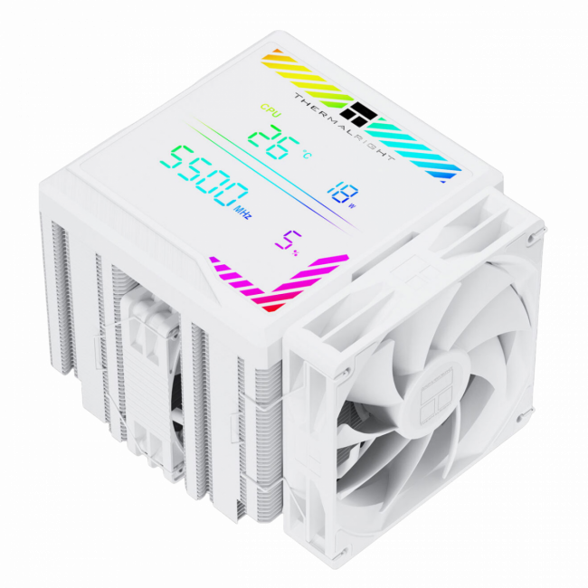 Кулер для процессора Thermalright Peerless Assassin 140 Digital White — для бизнеса и офиса
