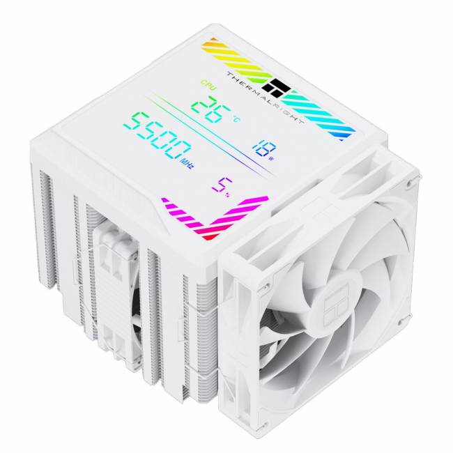 Кулер для процессора Thermalright Peerless Assassin 140 Digital White — для бизнеса и офиса