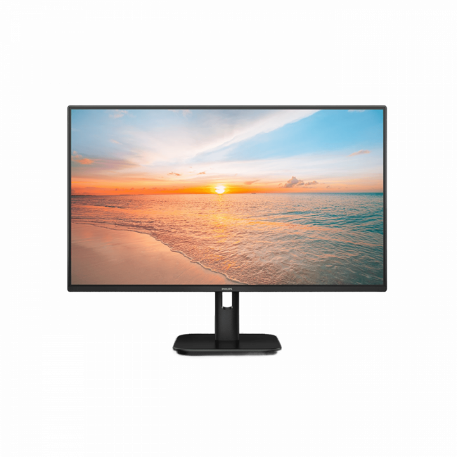 Монитор Philips 24E1N1100A 23.8'', 1920x1080, IPS, 120hz, 1500:1, 300cd, 1ms, VGA, HDMI 1.4, Speakers, VESA, 3Y, Black Philips 24E1N1100A — для бизнеса и офиса