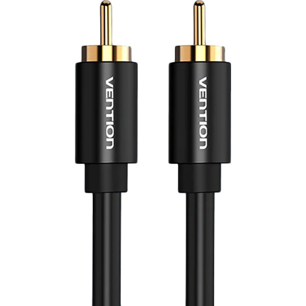 Кабель Vention аудио RCA M/RCA M - 2м Чёрный Кабель Vention RCA(m)/RCA(m) - 2 м (VAB-R09-B200)