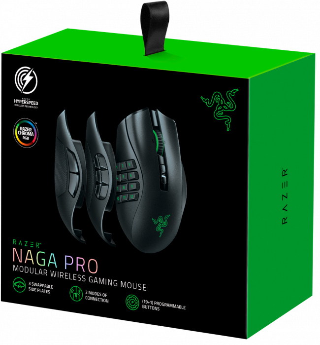 Игровая мышь Razer Naga Pro Razer Naga Pro — для бизнеса и офиса