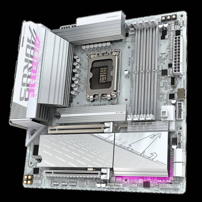 Материнская плата Gigabyte B860M AORUS ELITE WIFI6E ICE — для бизнеса и офиса