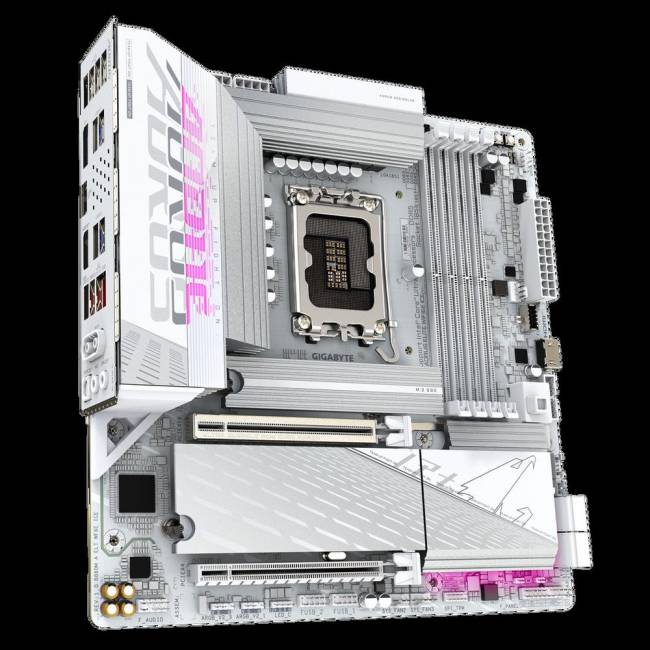 Материнская плата Gigabyte B860M AORUS ELITE WIFI6E ICE — для бизнеса и офиса