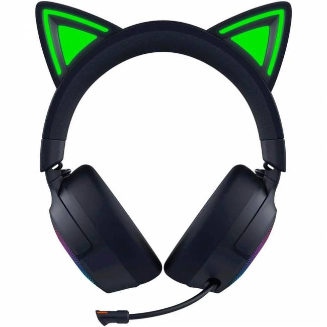 Гарнитура Razer Kraken Kitty V3 Pro - Black Razer Kraken Kitty V3 Pro - Black Headset — для бизнеса и офиса