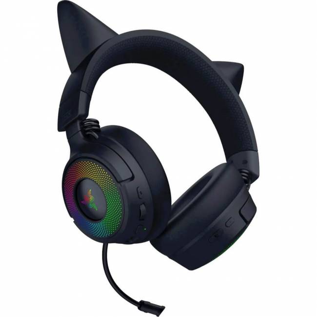 Гарнитура Razer Kraken Kitty V3 Pro - Black Razer Kraken Kitty V3 Pro - Black Headset — для бизнеса и офиса