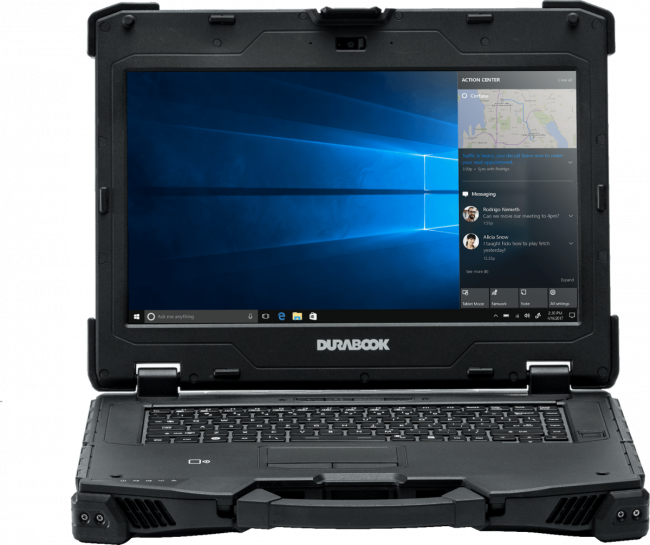 Защищенный ноутбук Z14Gen2 Basic 512Гб Защищенный ноутбук Durabook Z14I Gen2 Basic — для бизнеса и офиса