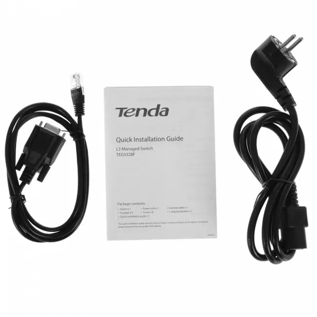 Коммутатор Tenda TEG5328F — для бизнеса и офиса Коммутатор Tenda TEG5328F — для бизнеса и офиса