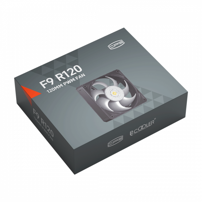 Кулер для корпуса PCCooler F9 R120 BK — для бизнеса и офиса