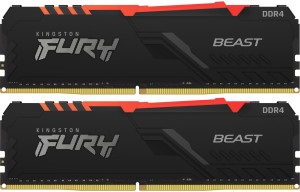 Память оперативная Kingston FURY Beast RGB KF437C19BBAK2/16
