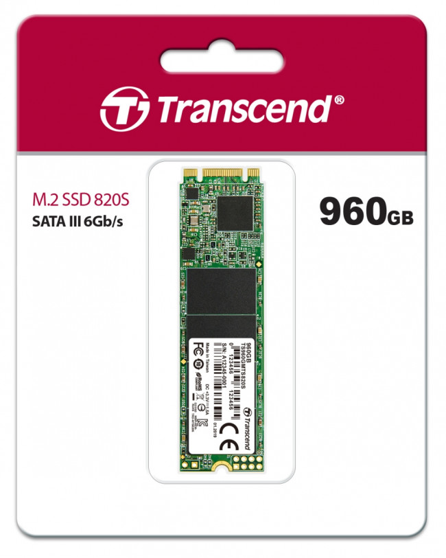 Твердотельный накопитель Transcend MTS820S TS960GMTS820S
