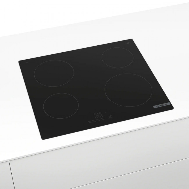 Встраиваемая электрическая панель BOSCH Встраиваемая электрическая варочная панель Bosch PKE611BB2E — для бизнеса и офиса