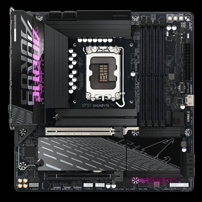 Материнская плата Gigabyte B860M AORUS ELITE WIFI6E — для бизнеса и офиса