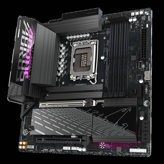 Материнская плата Gigabyte B860M AORUS ELITE WIFI6E — для бизнеса и офиса