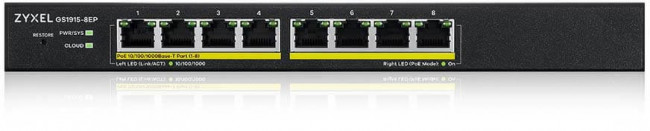 Коммутатор Коммутатор ZyXEL GS1915-8EP-EU0101F Коммутатор Коммутатор ZyXEL GS1915-8EP-EU0101F