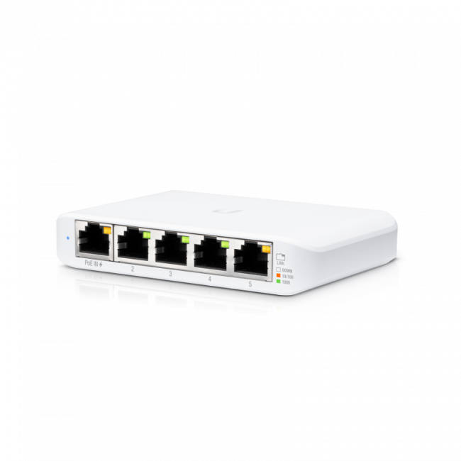 Коммутатор Ubiquiti USW-Flex-Mini — для бизнеса и офиса Коммутатор Ubiquiti USW-Flex-Mini — для бизнеса и офиса