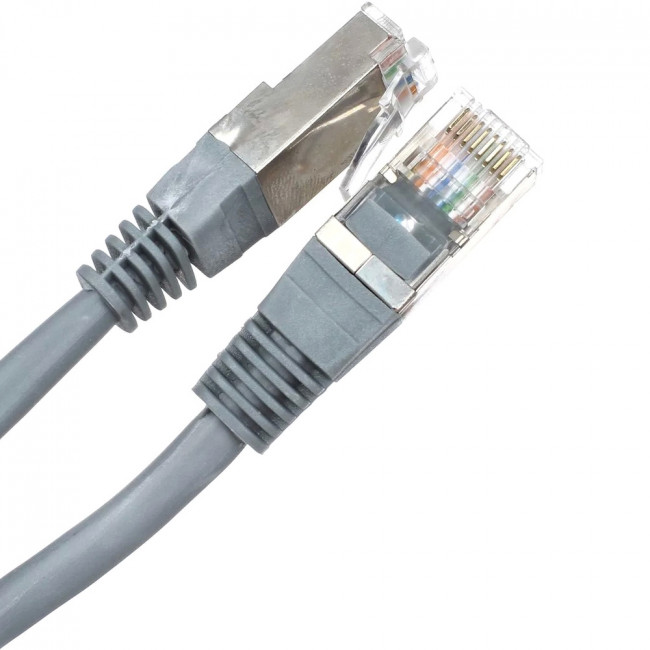 Патчкорд литой Telecom  FTP кат.5e 50m VCOM NA102-FTP-C5E-50M — для бизнеса и офиса