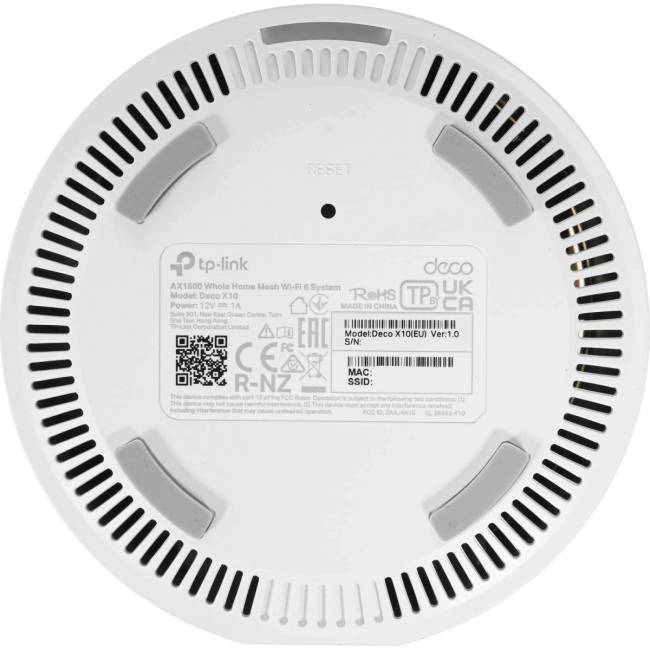 Точка доступа TP-Link Deco X10(1-pack) — для бизнеса и офиса