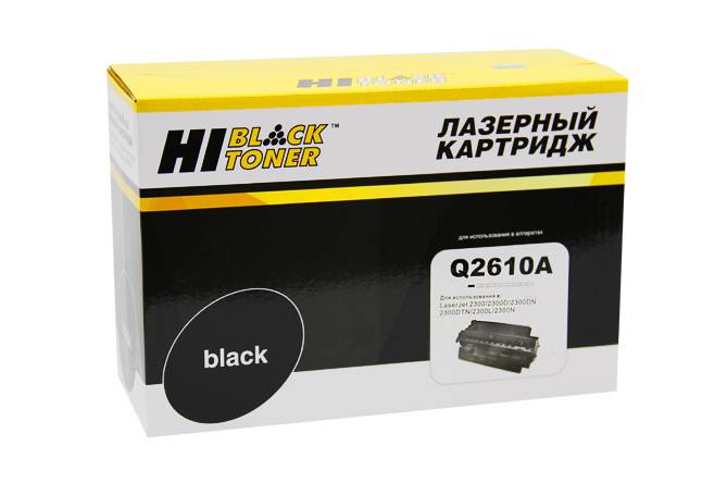 Картридж Hi-Black (HB-Q2610A) для HP LJ 2300, 6K — для бизнеса и офиса