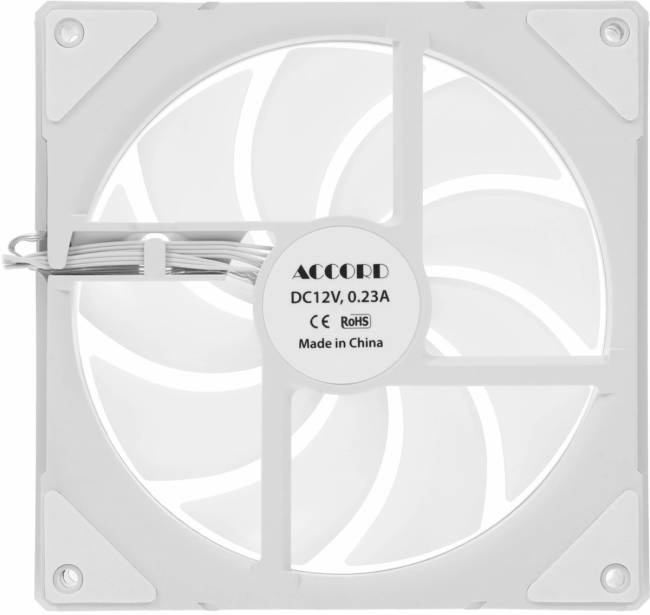 Вентилятор для корпуса Accord ACC-YF14 ARGB WHITE — для бизнеса и офиса