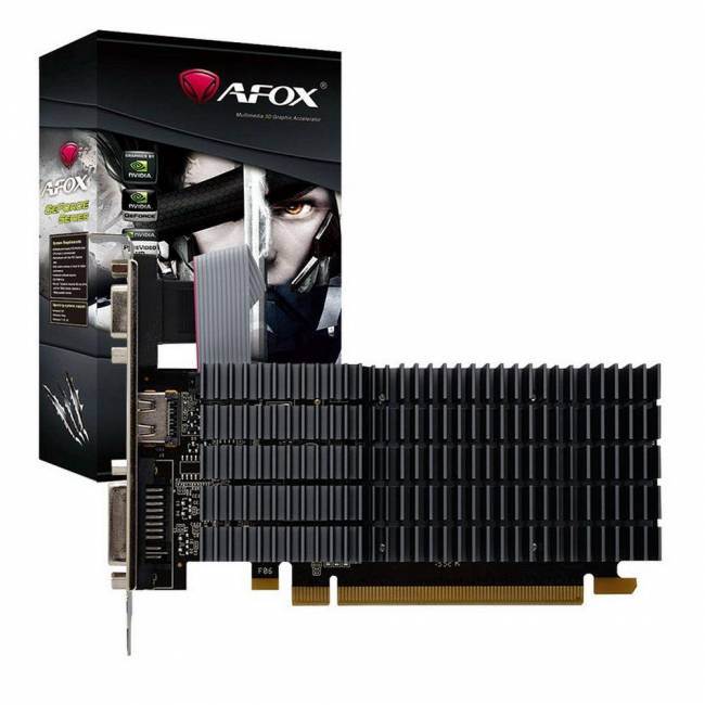 Видеокарта AFOX CORPORATION AF210-1024D2LG2 — для бизнеса и офиса Видеокарта AFOX CORPORATION AF210-1024D2LG2 — для бизнеса и офиса