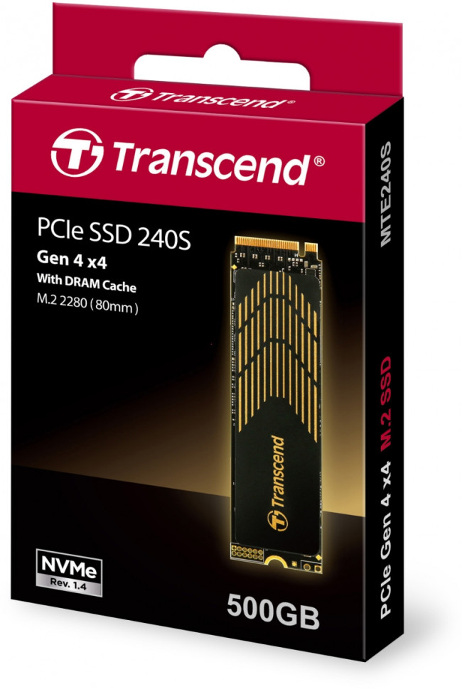 Твердотельный накопитель Transcend MTE240S TS500GMTE240S Твердотельный накопитель Transcend MTE240S TS500GMTE240S