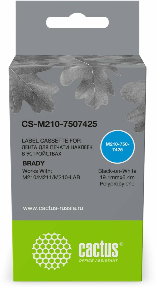 - Cactus CS-M210-7507425 — для бизнеса и офиса