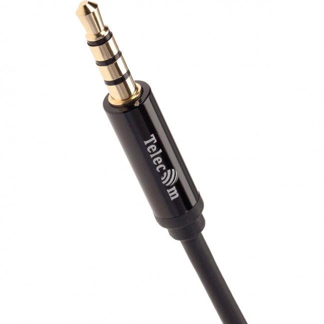 Кабель удлинит 3.5 Jack (M) - 3.5 Jack (F), 1м Telecom PRO <TAV7179M-1M> Кабель-переходник Telecom Jack 3.5 mm M/Jack 3.5 mm F (TAV7179M-1M)