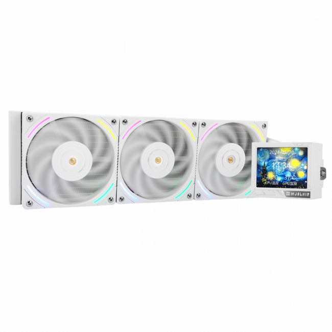 Водяное охлаждение для процессора Thermalright Mjolnir Vision 360 White — для бизнеса и офиса