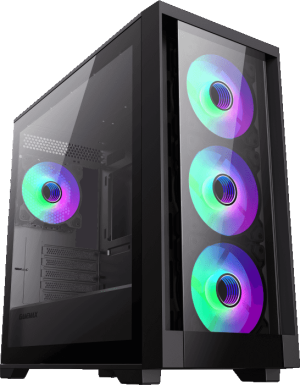 Компьютерный корпус mATX, без блока питания GameMax DEFENDER TG